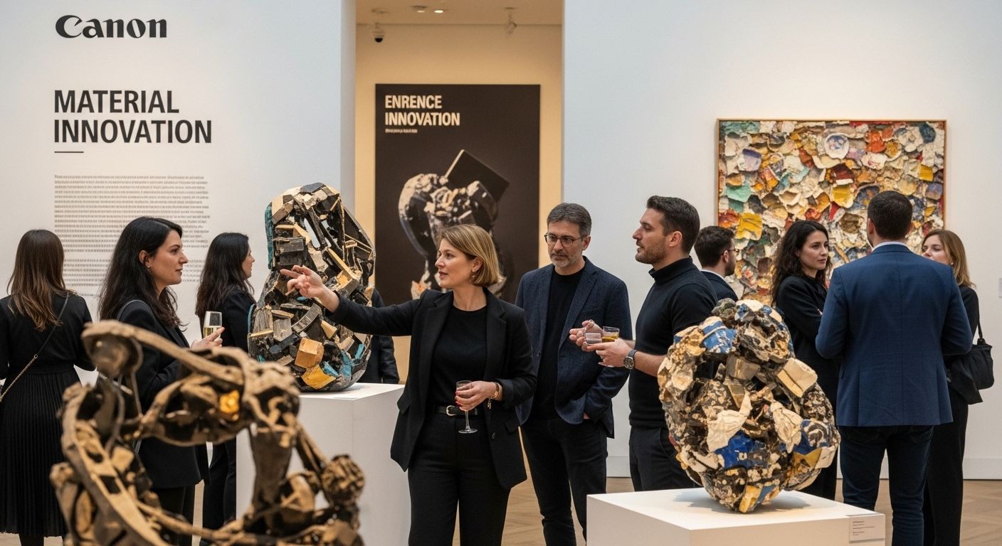 gallery material innovation sculpture