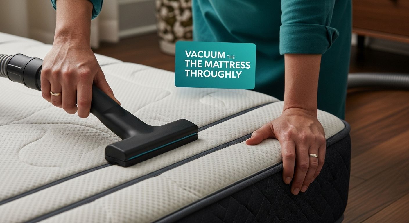 diy mattress cleaning vacuuming