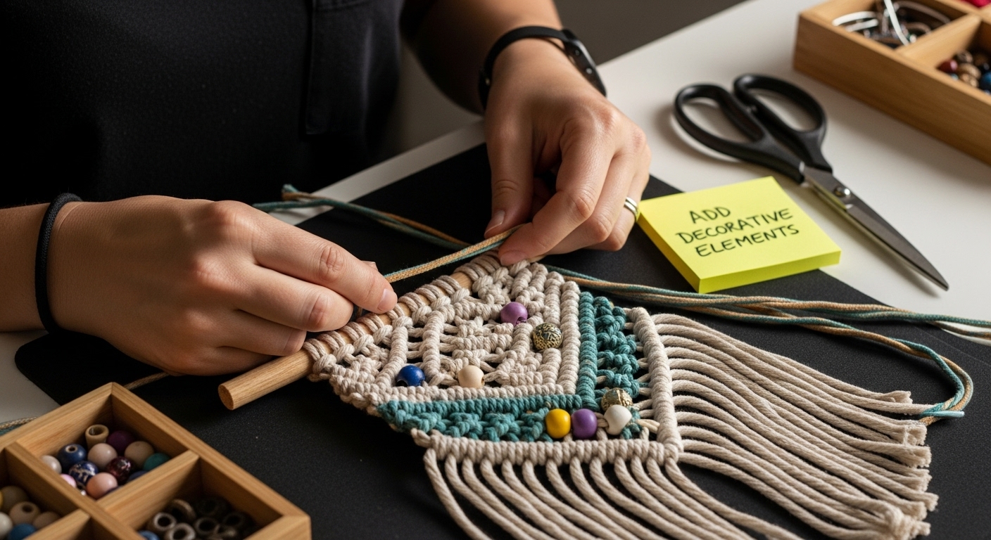 wall hanging crafts steps