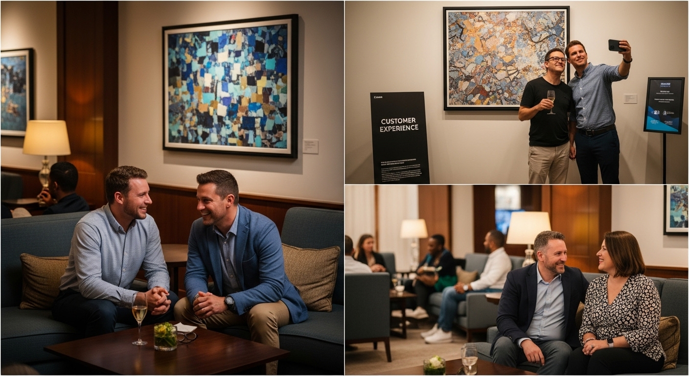 art hotel lounge customer