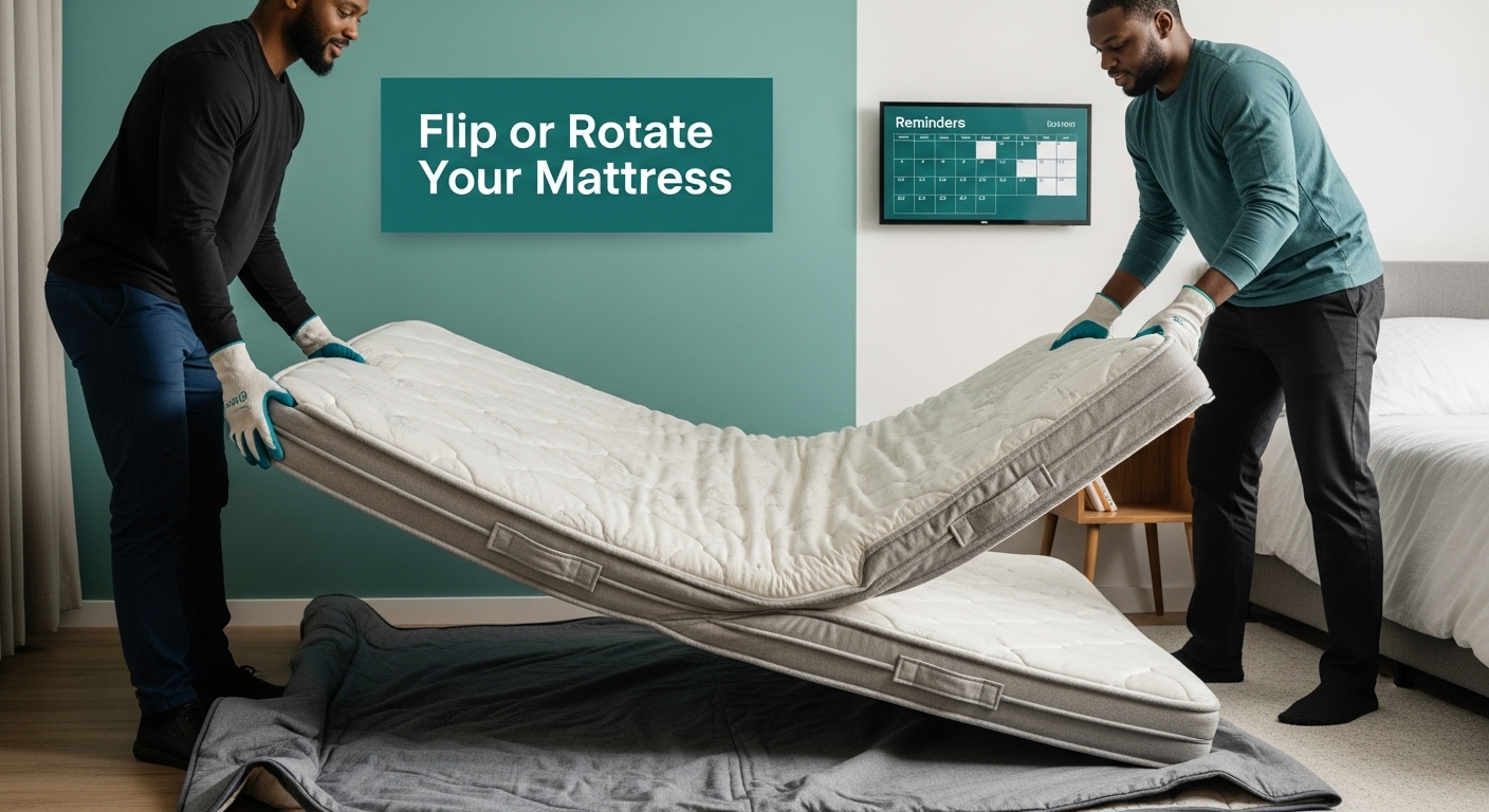 mattress flipping process