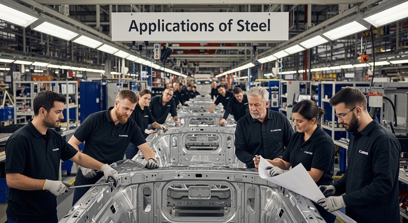 steel applications automotive industry