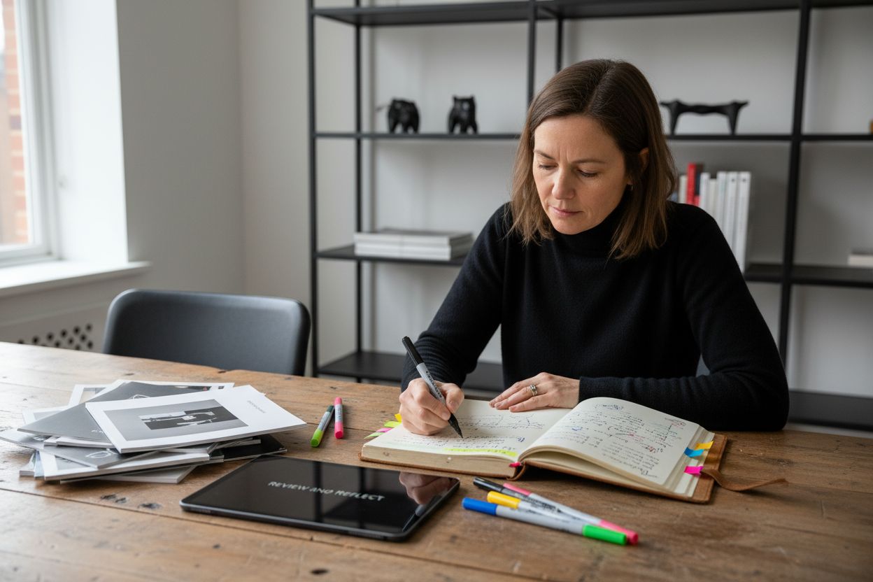 art journal review reflection