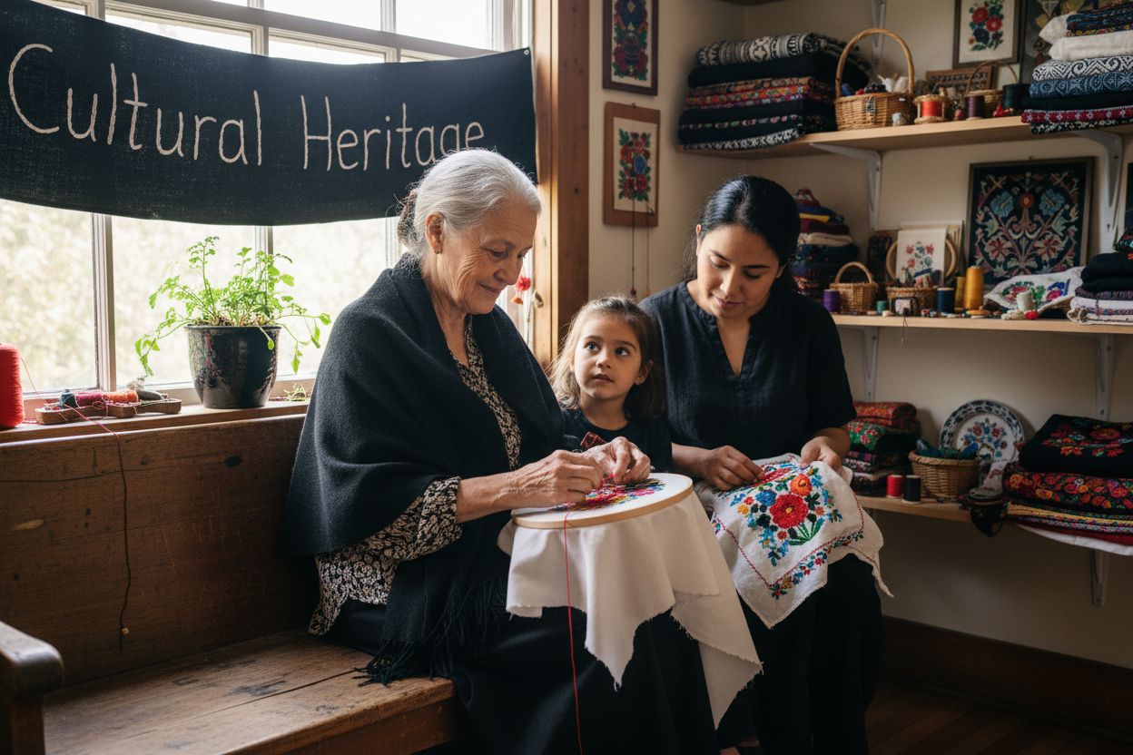 folk art tradition family