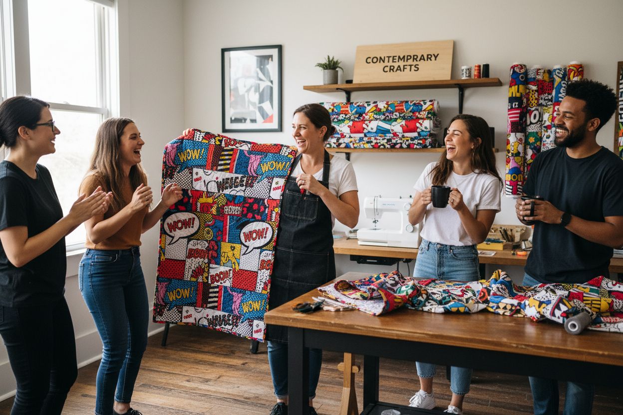 Pop Art contemporary crafts