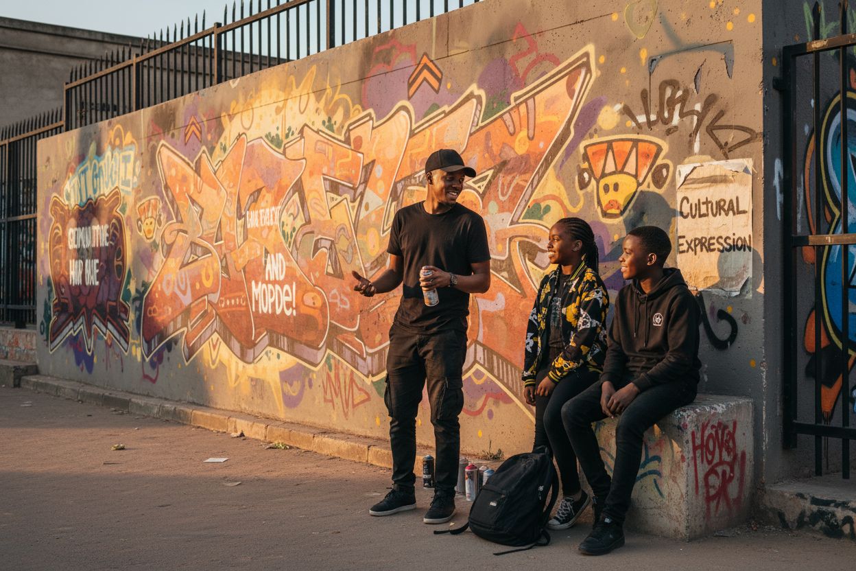 South Africa graffiti