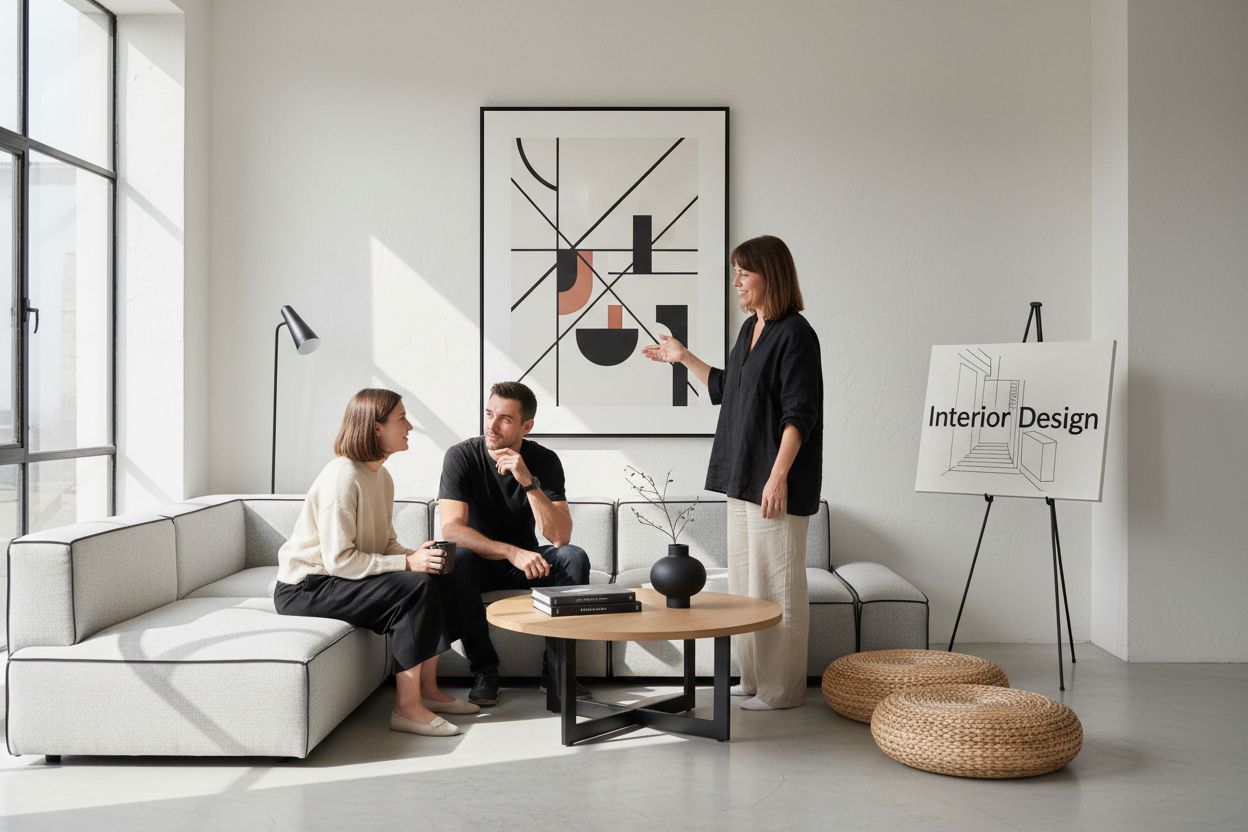 minimalist interior art