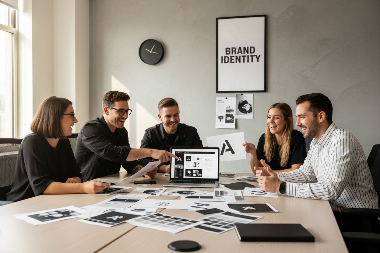 graphic art brand identity