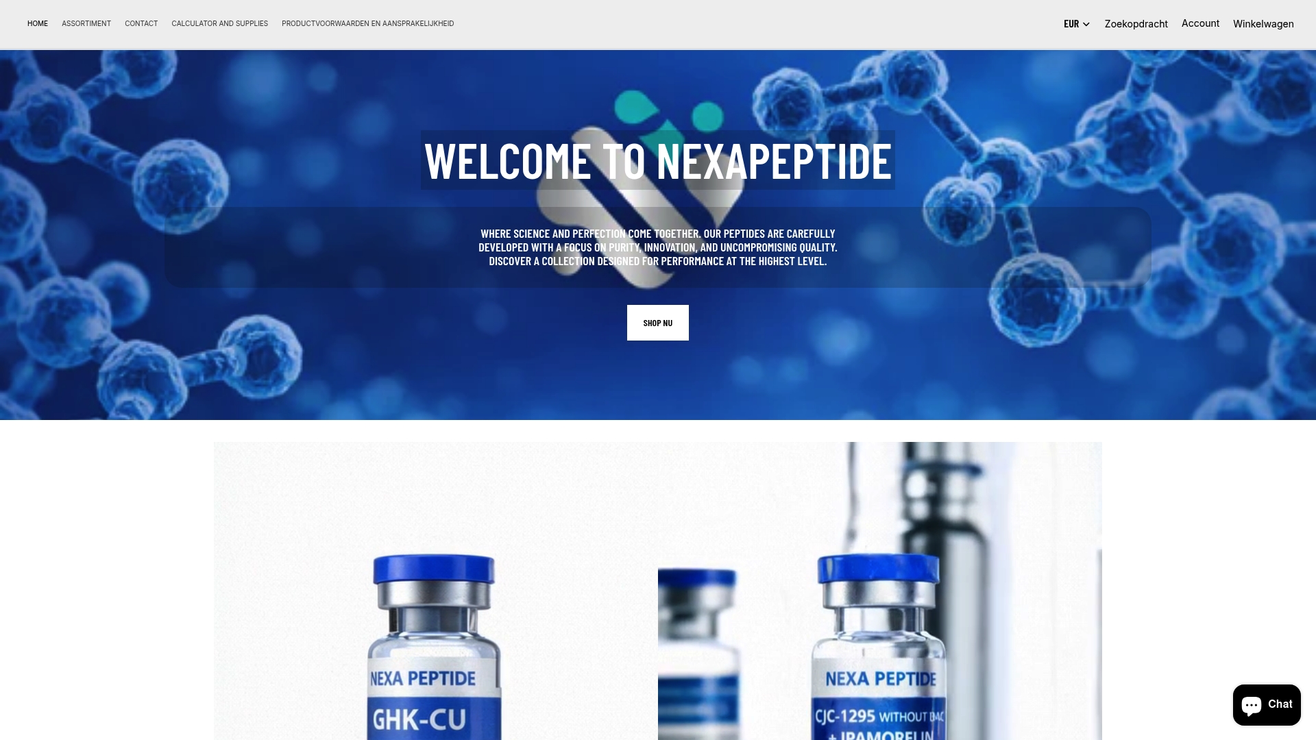 https://nexapeptide.be
