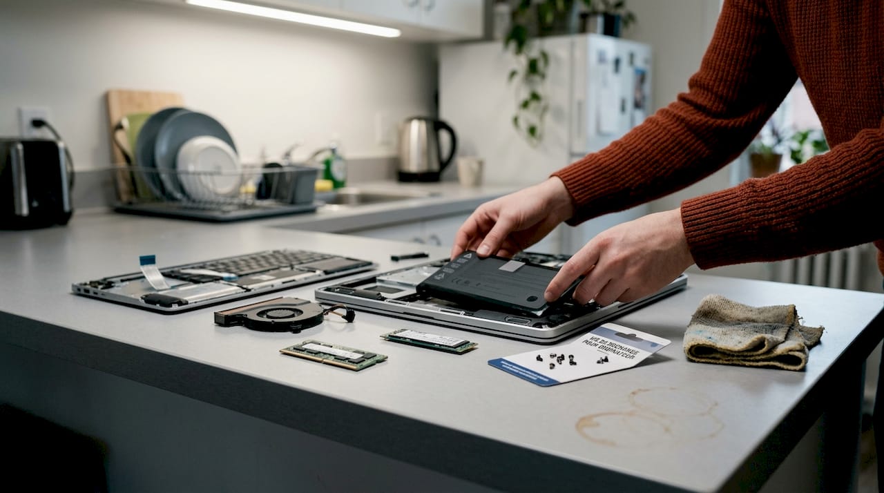 Les pièces informatiques indispensables à portée de main sur l’établi