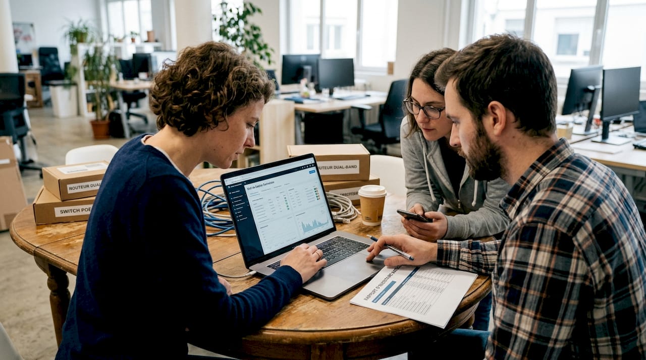 Notre équipe dédiée aux PME se concentre sur la mise en place d’une gestion informatique centralisée, afin de simplifier et d’optimiser les opérations au quotidien.