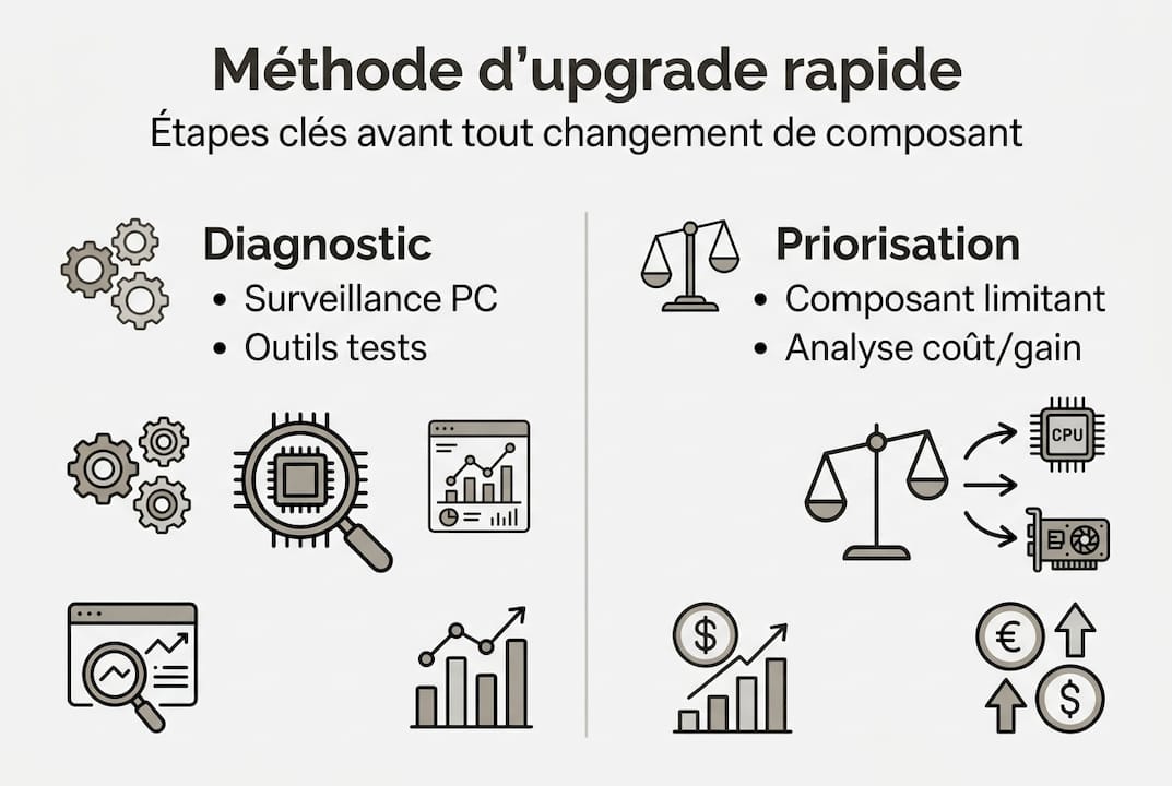 Infographie : les étapes essentielles pour réussir la mise à niveau de votre équipement