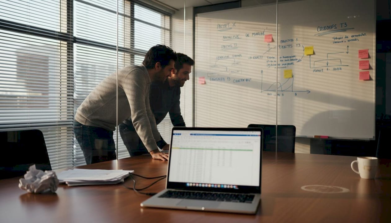 Une équipe se penche sur l’analyse des courbes de croissance du matériel informatique.