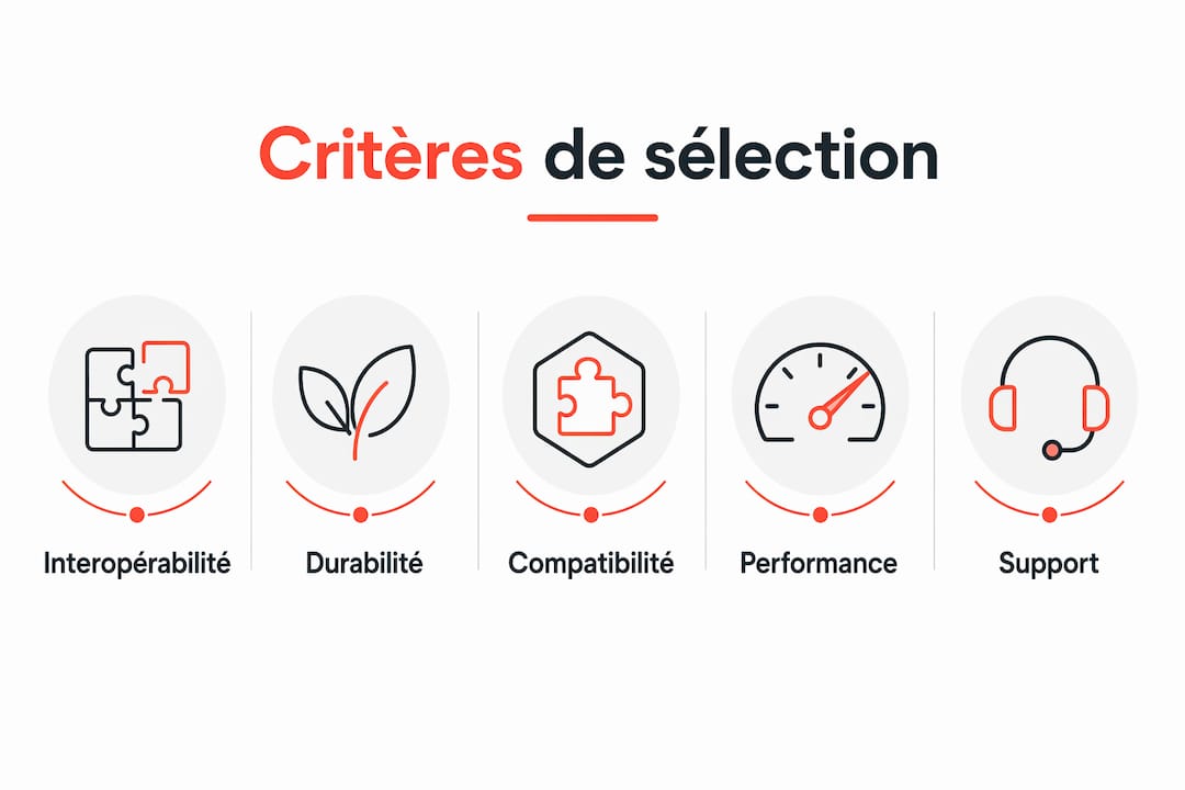 Découvrez en un coup d’œil les éléments clés à prendre en compte pour bien choisir votre matériel informatique grâce à cette infographie.
