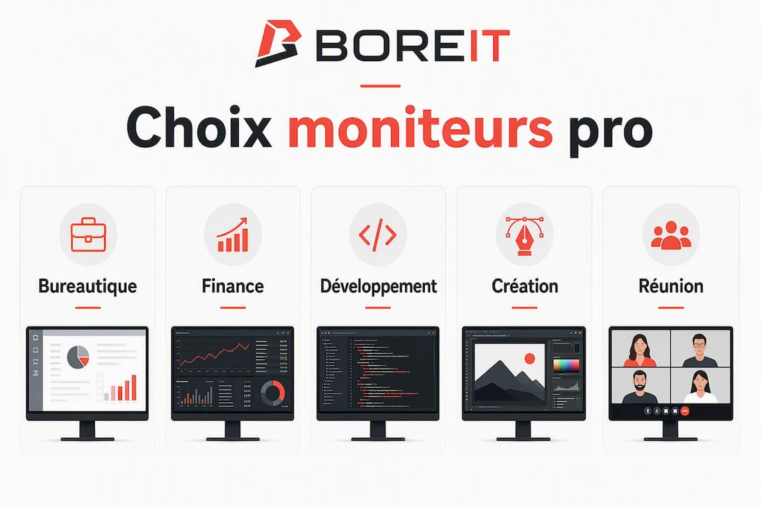 Panorama des écrans recommandés selon les métiers