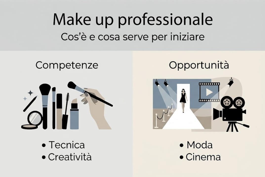 Infografica: i segreti fondamentali per un make up da vera professionista