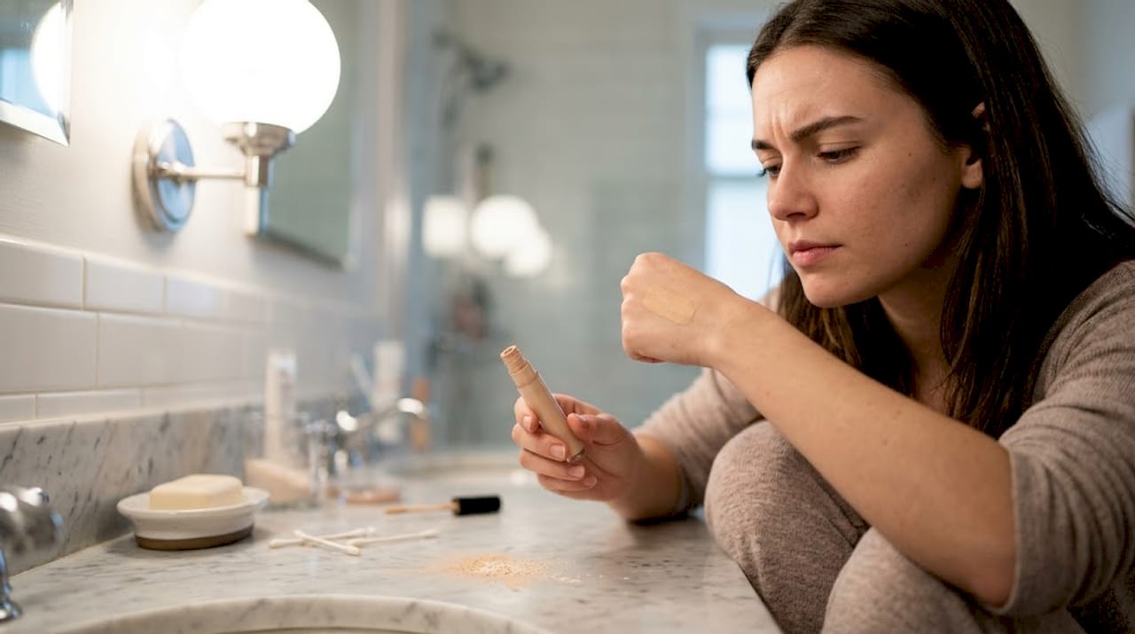 Come scegliere e provare il correttore: il trucco di testarlo sul dorso della mano
