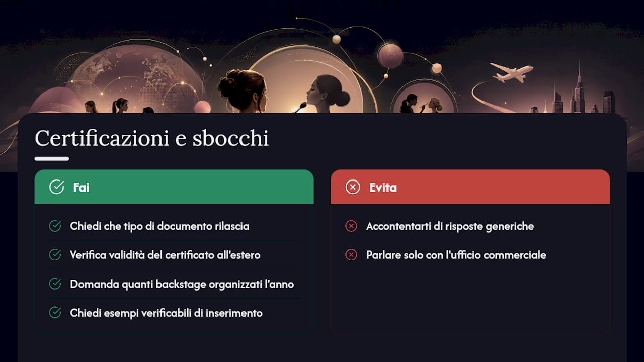 Certificazioni, stage e inserimento lavorativo: cosa è realistico aspettarsi — overview diagram
