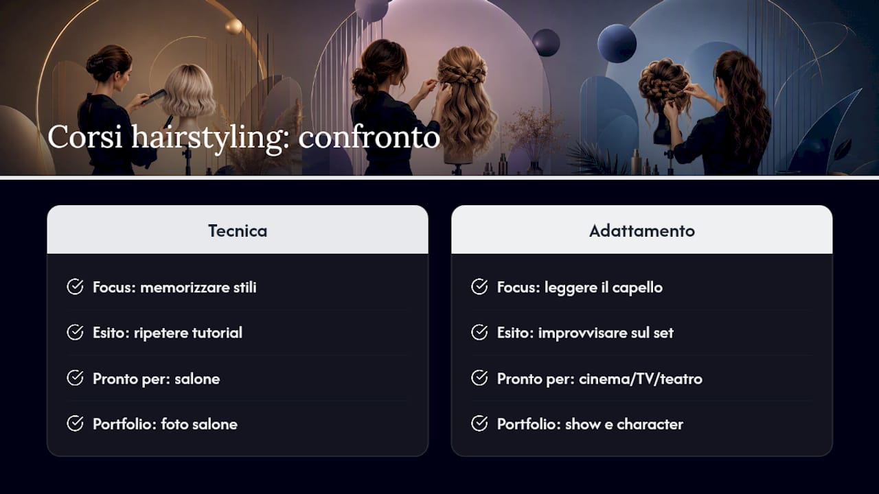 La verità che pochi dicono sui corsi hair per truccatori — overview diagram