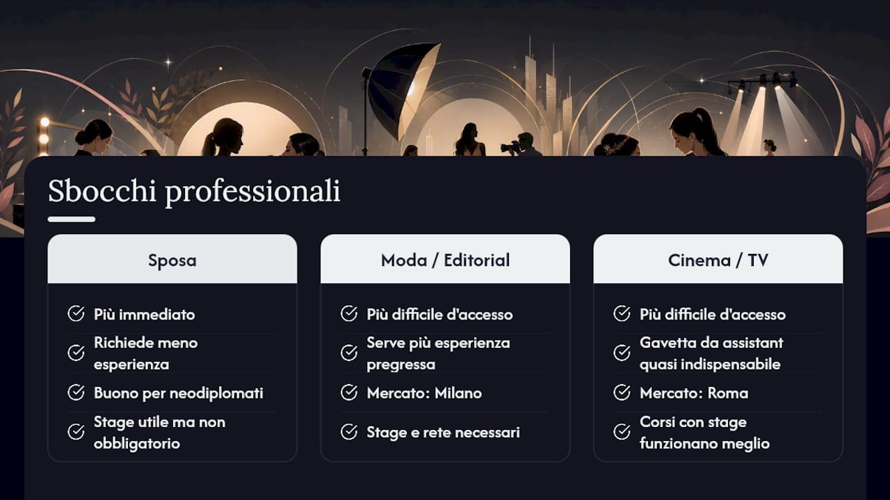 Cosa aspettarsi dopo il diploma: tempi, sbocchi e costi — overview diagram