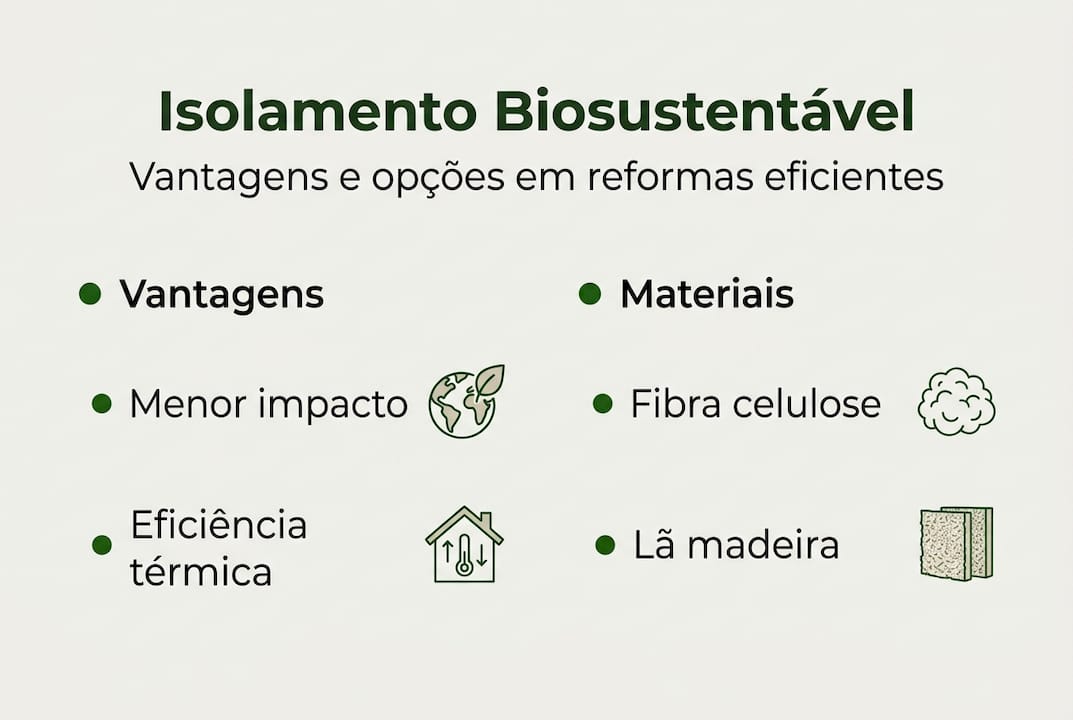 Infográfico mostra os principais benefícios e apresenta opções de materiais amigos do ambiente