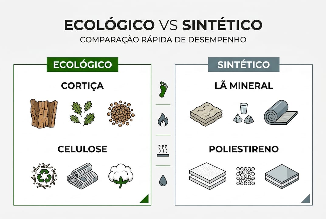 Infografia: ecológico ou sintético – quais as principais diferenças?