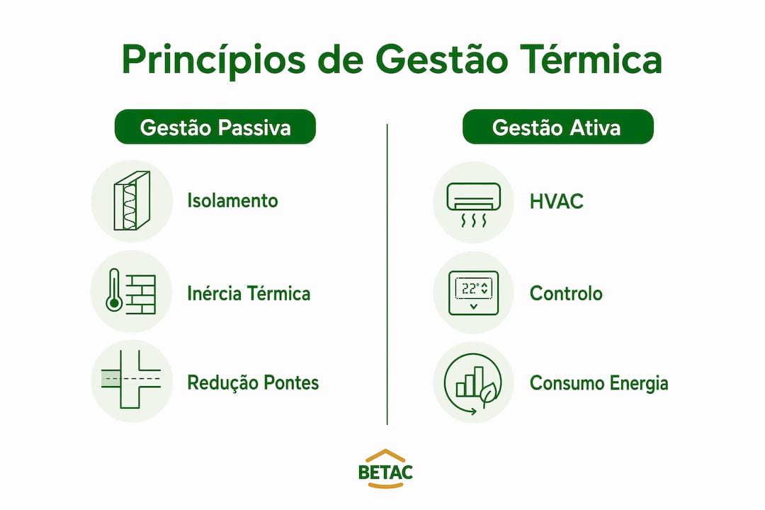 Infográfico: princípios essenciais da gestão de temperatura