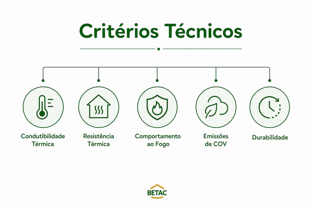 Infográfico com os principais aspetos técnicos para garantir um isolamento eficaz