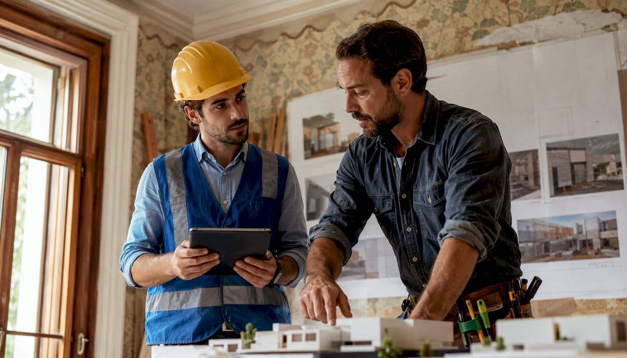 Arquiteto responsável pela supervisão da remodelação do imóvel