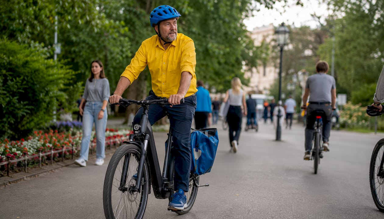 Mit dem E-Bike quer durch den Wiener Stadtverkehr