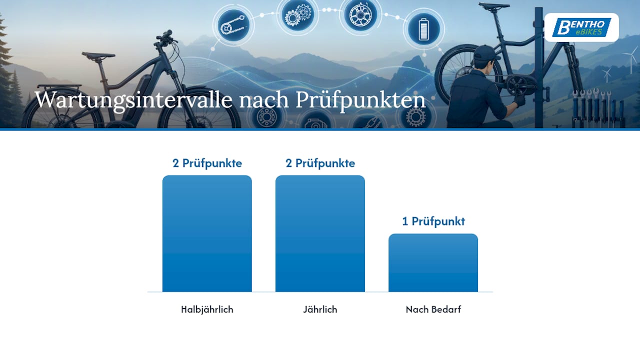 Wartungsintervalle und empfohlene Servicearbeiten für Brose E-Bike-Motoren