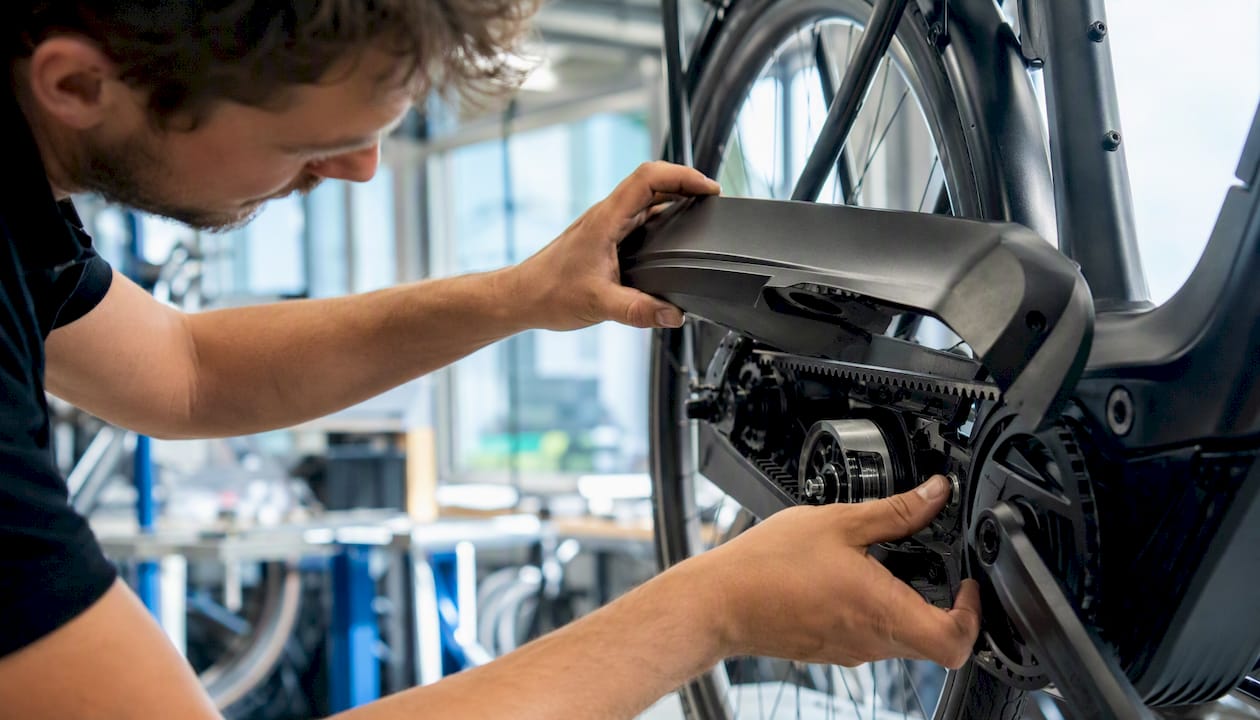 Ein genauer Blick auf den Riemenantrieb eines E-Bikes