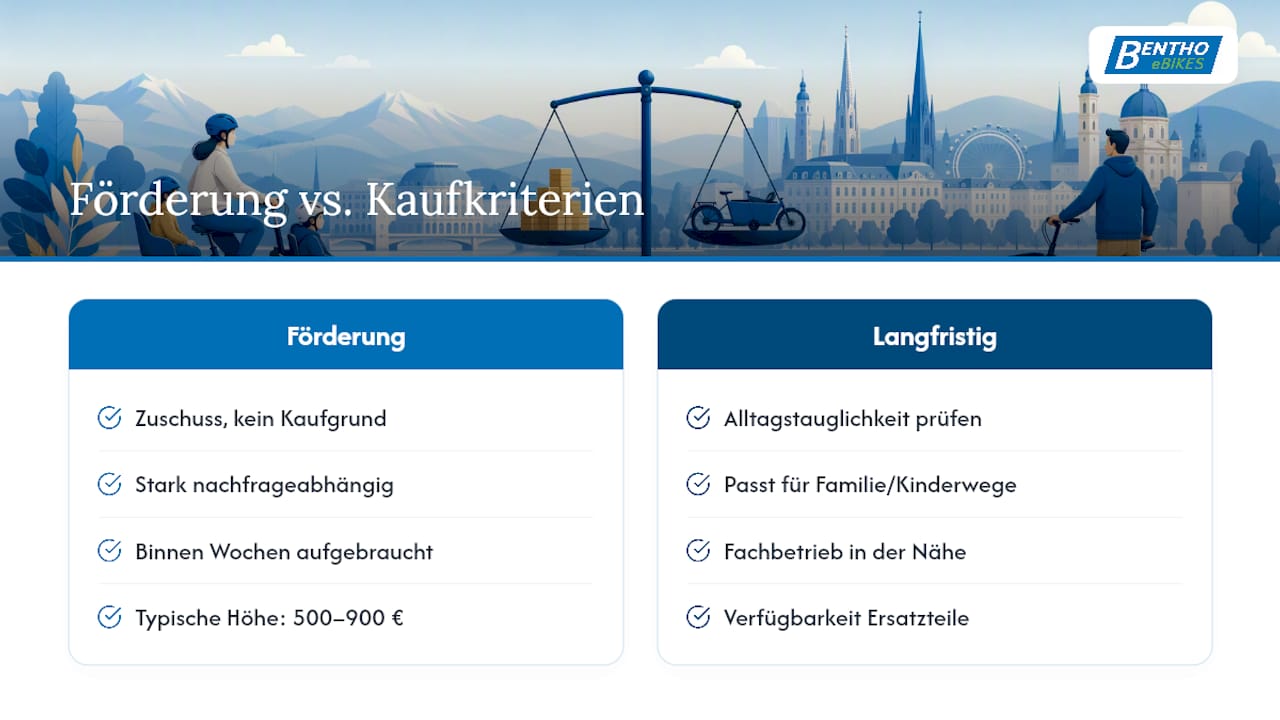 Warum die Förderung nicht Ihr einziges Kaufkriterium sein sollte — overview diagram