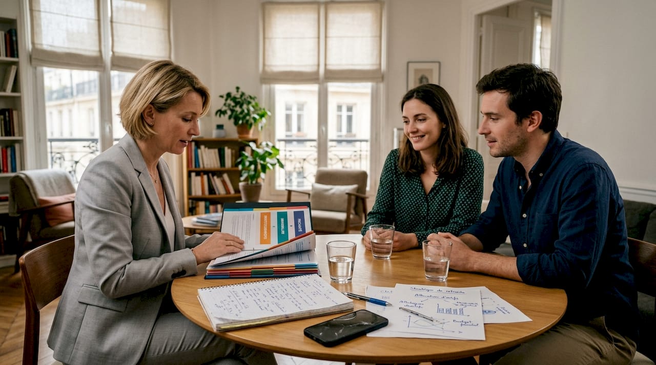 Séance de conseil en gestion de patrimoine