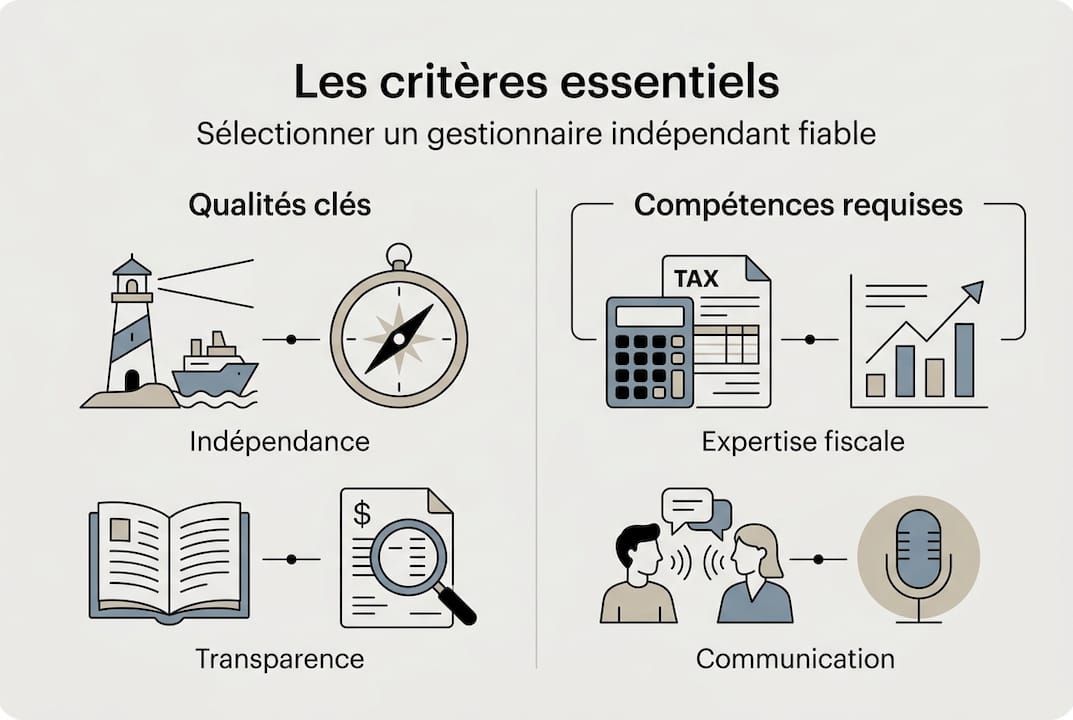 Infographie : les incontournables pour choisir un conseiller en gestion de patrimoine indépendant