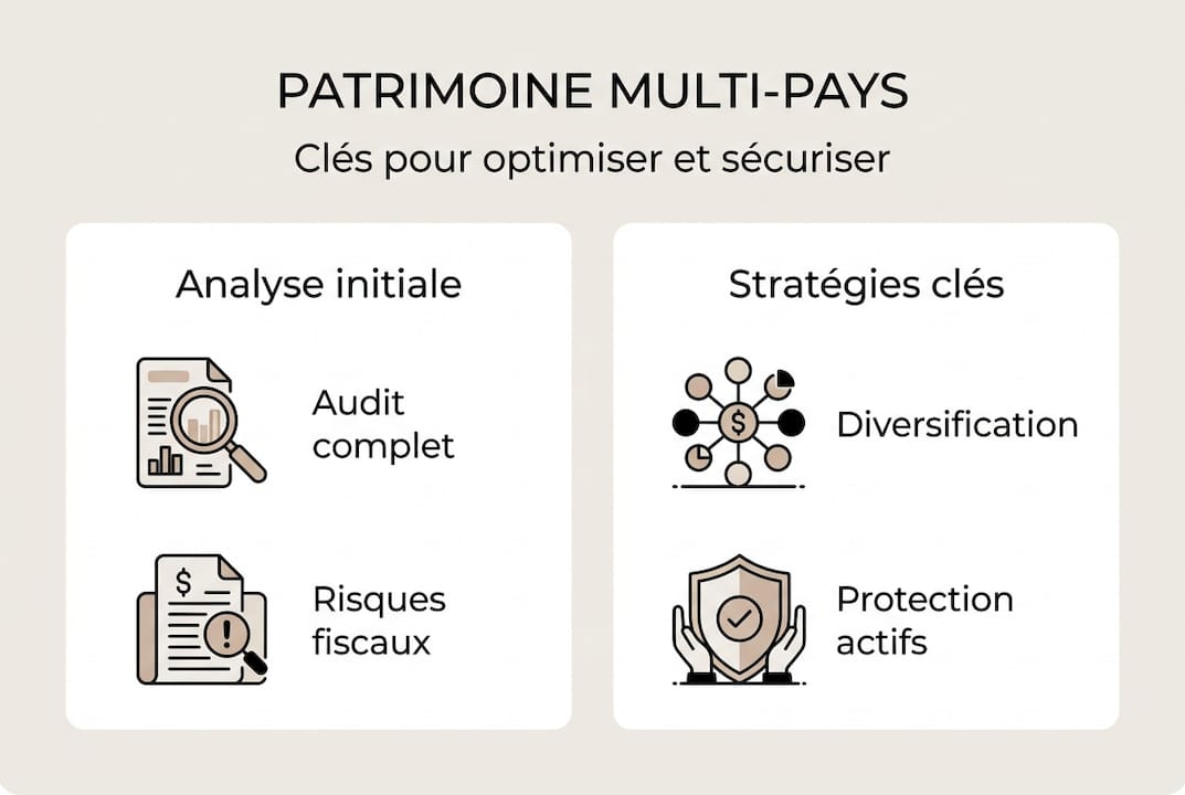 Visualisation des stratégies d’optimisation patrimoniale à l’international