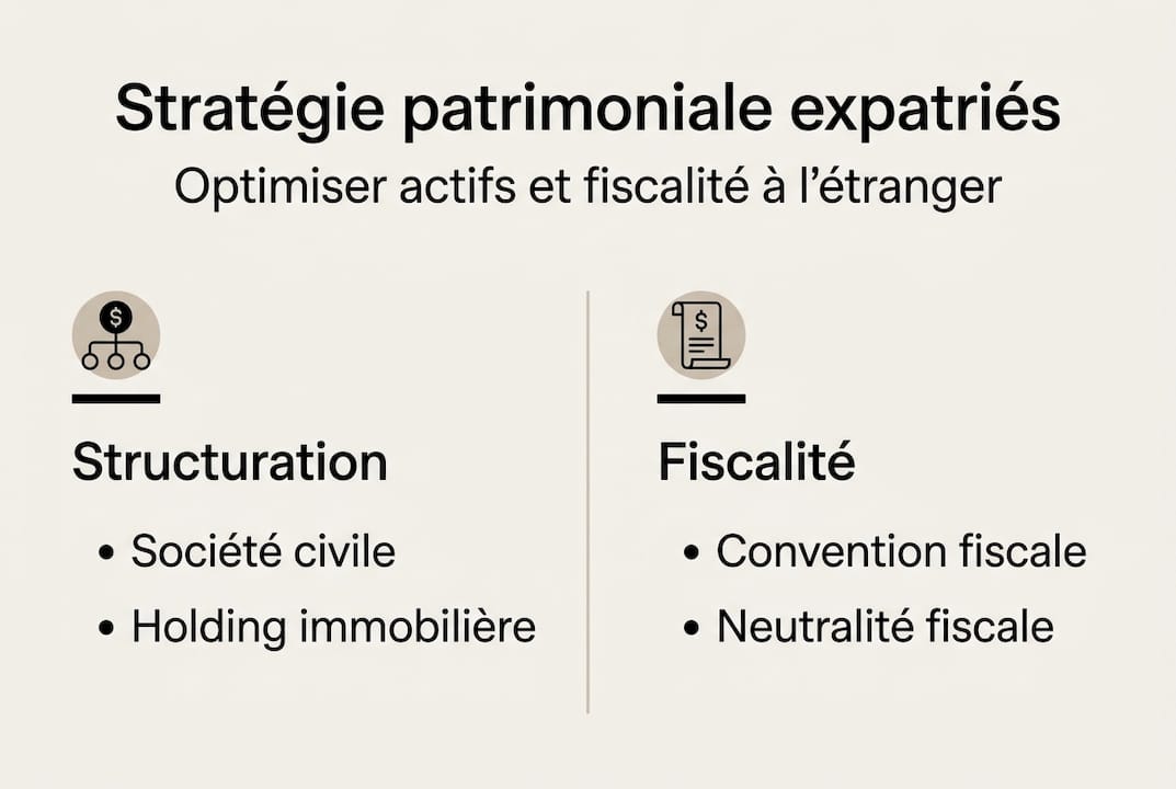 Infographie : comment optimiser la gestion de son patrimoine en tant qu’expatrié