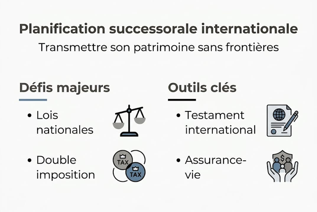 Tout ce qu’il faut savoir sur la planification de succession à l’international, présenté en infographie