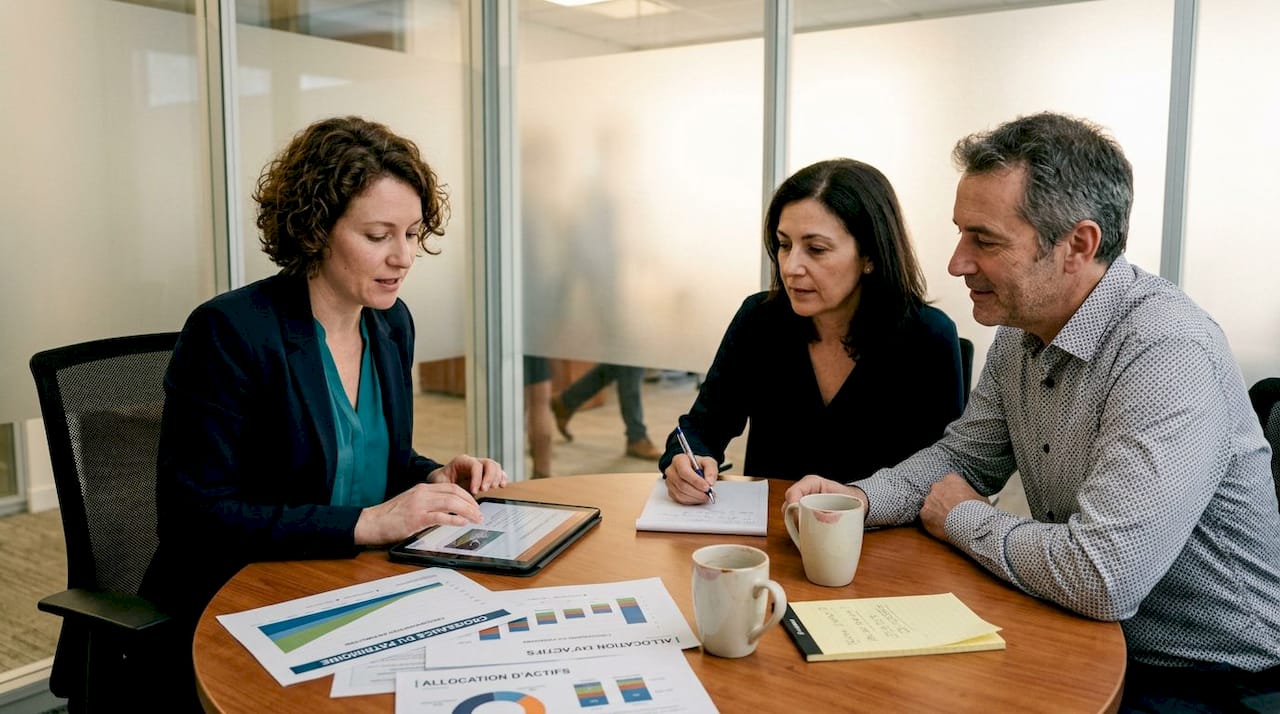 Un conseiller en gestion de patrimoine présente des solutions pour optimiser la structuration internationale.