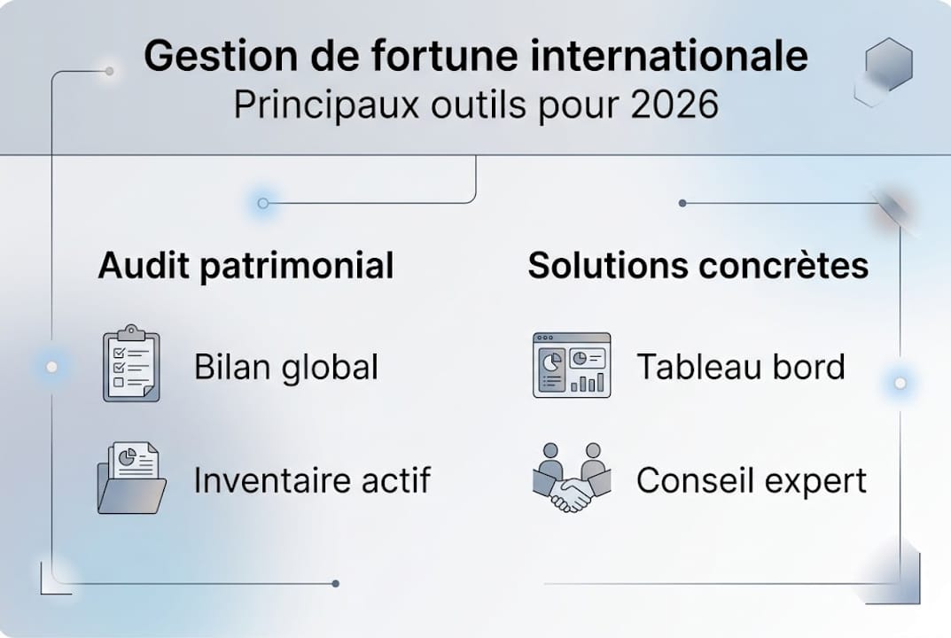Panorama des solutions pour la gestion internationale de patrimoine