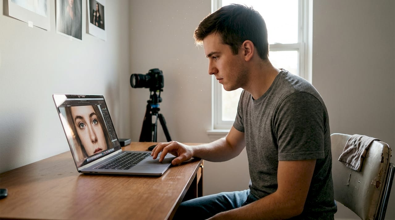 Retoque fotográfico: realzando la mirada en retratos