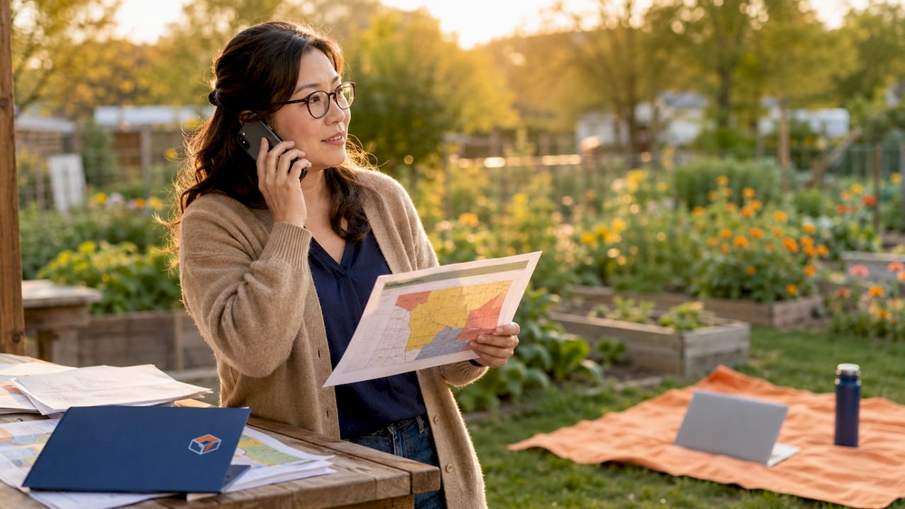 Zoning specialist working in municipal office