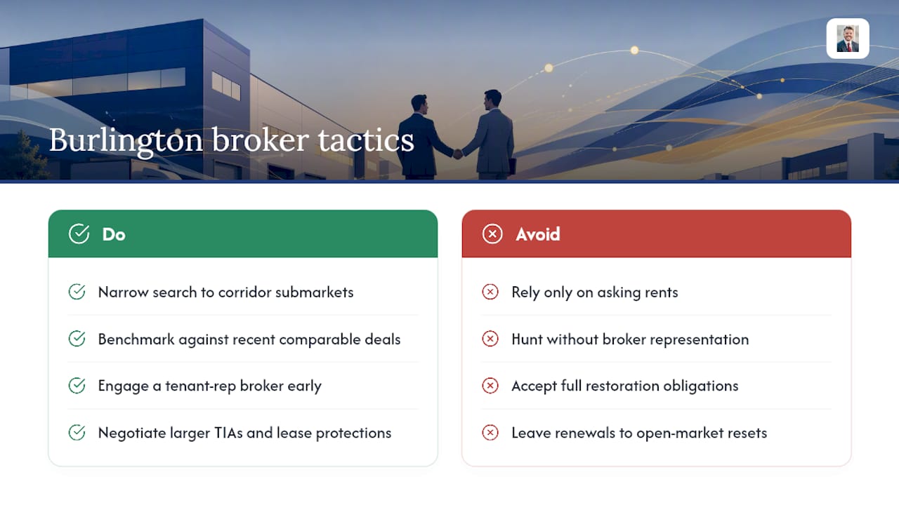 How a Burlington-focused broker approaches this market — overview diagram