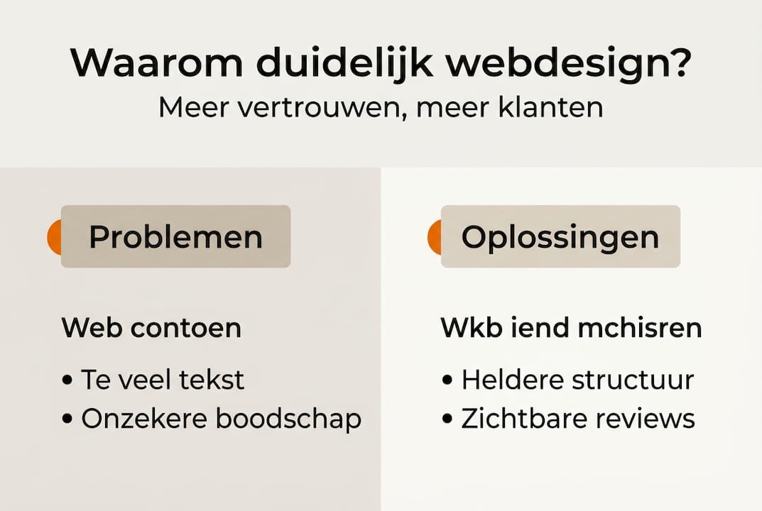 Infographic: waarom helder webdesign onmisbaar is voor het mkb