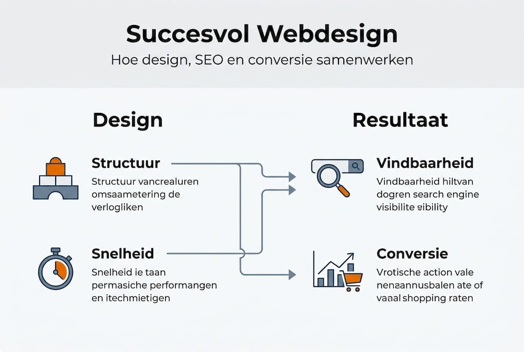 Infographic: hoe website design invloed heeft op je conversie