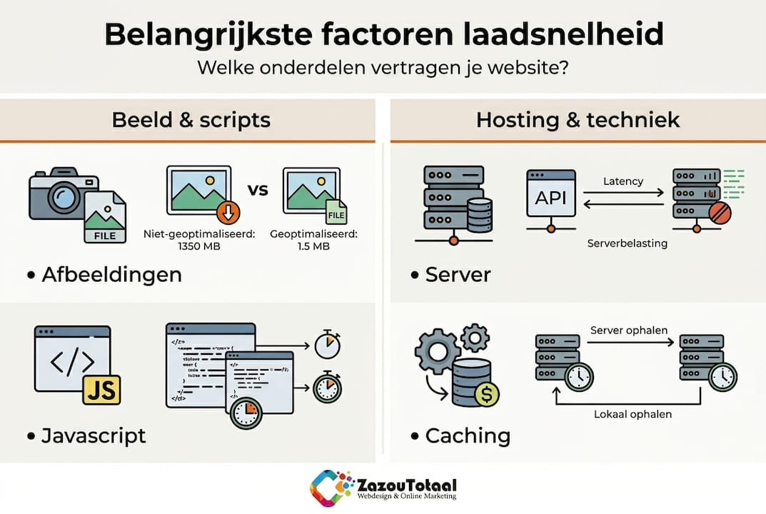 Infographic: welke factoren beïnvloeden de laadsnelheid?