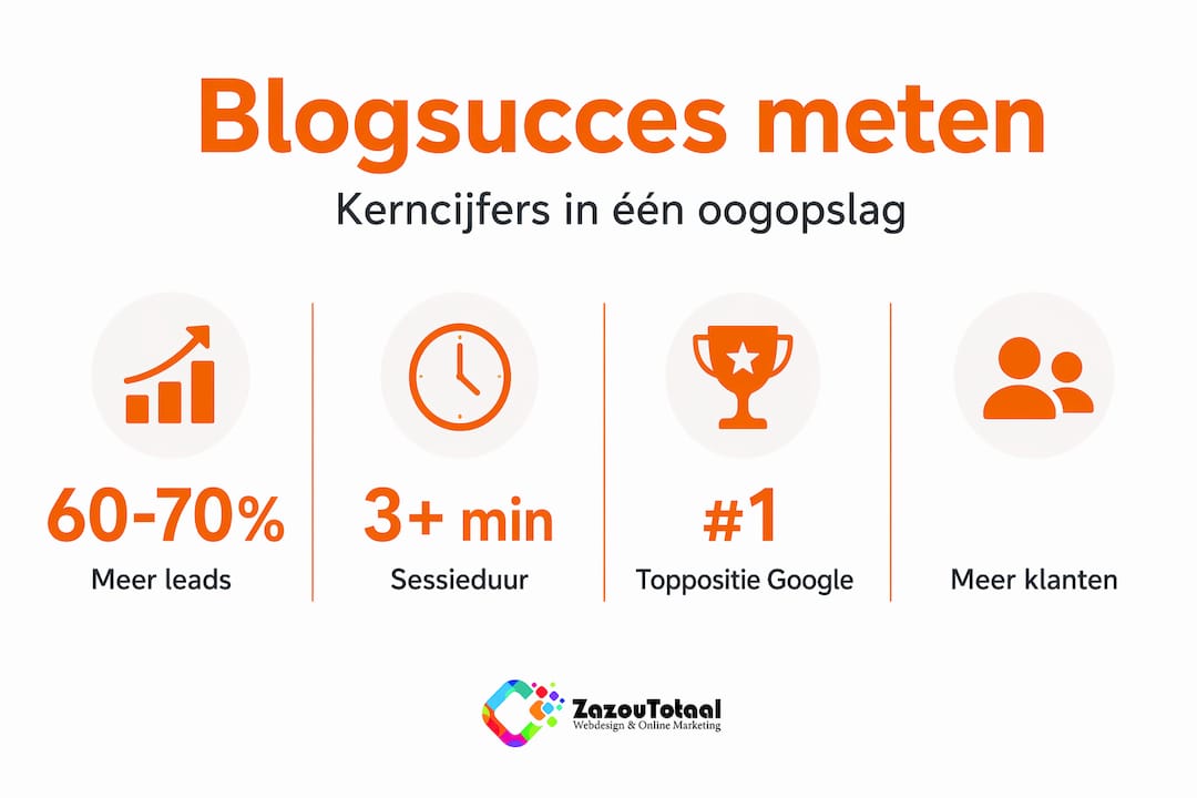 Infographic: belangrijkste cijfers over blogsucces, leadgeneratie en gemiddelde sessieduur