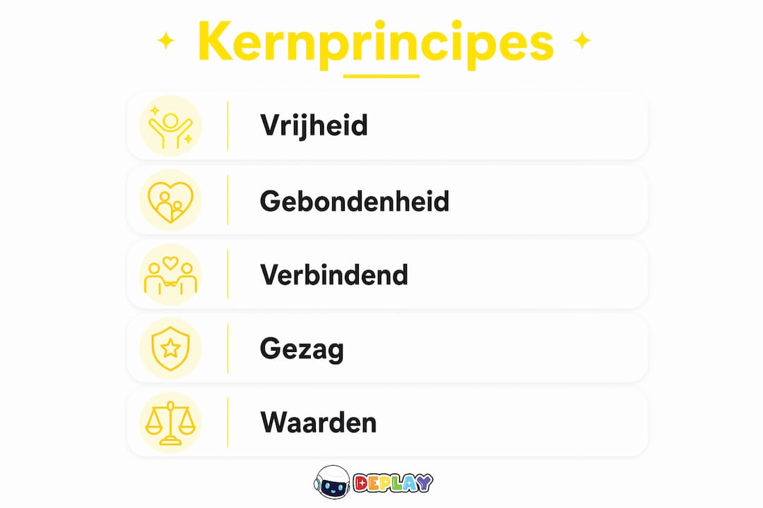 Overzicht: de belangrijkste uitgangspunten van pedagogisch verantwoord werken