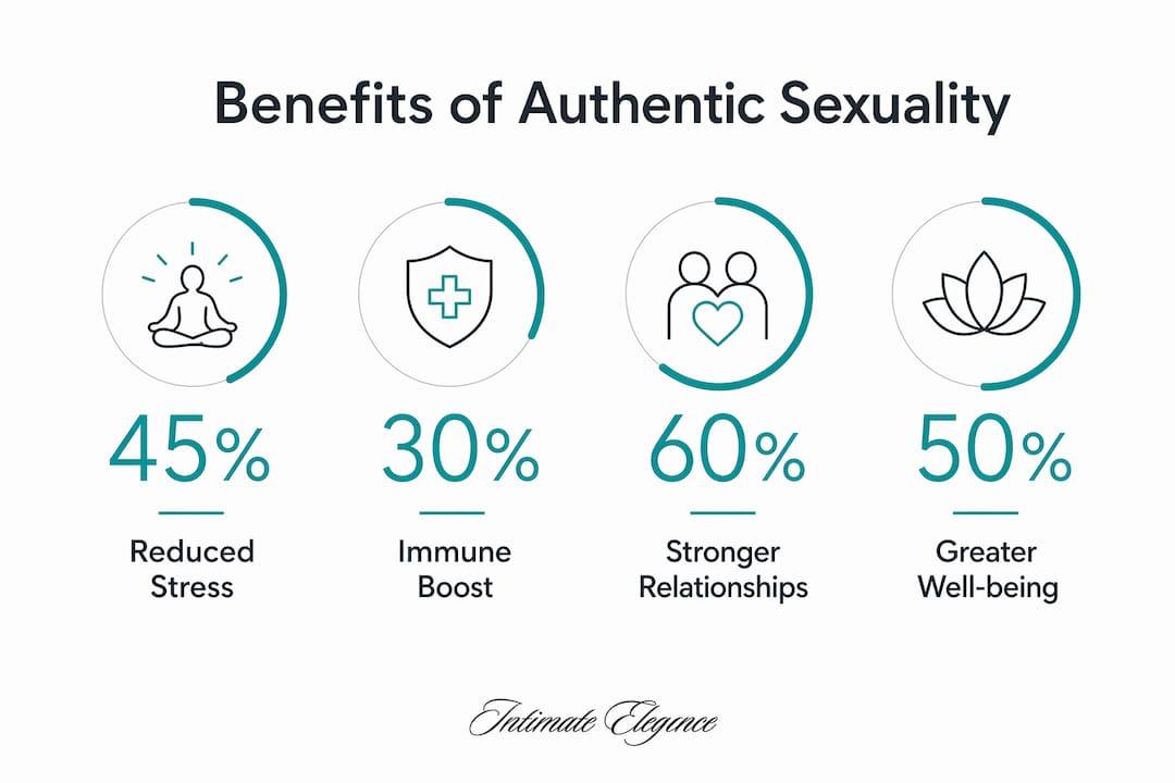 Infographic showing benefits of sexual self-expression
