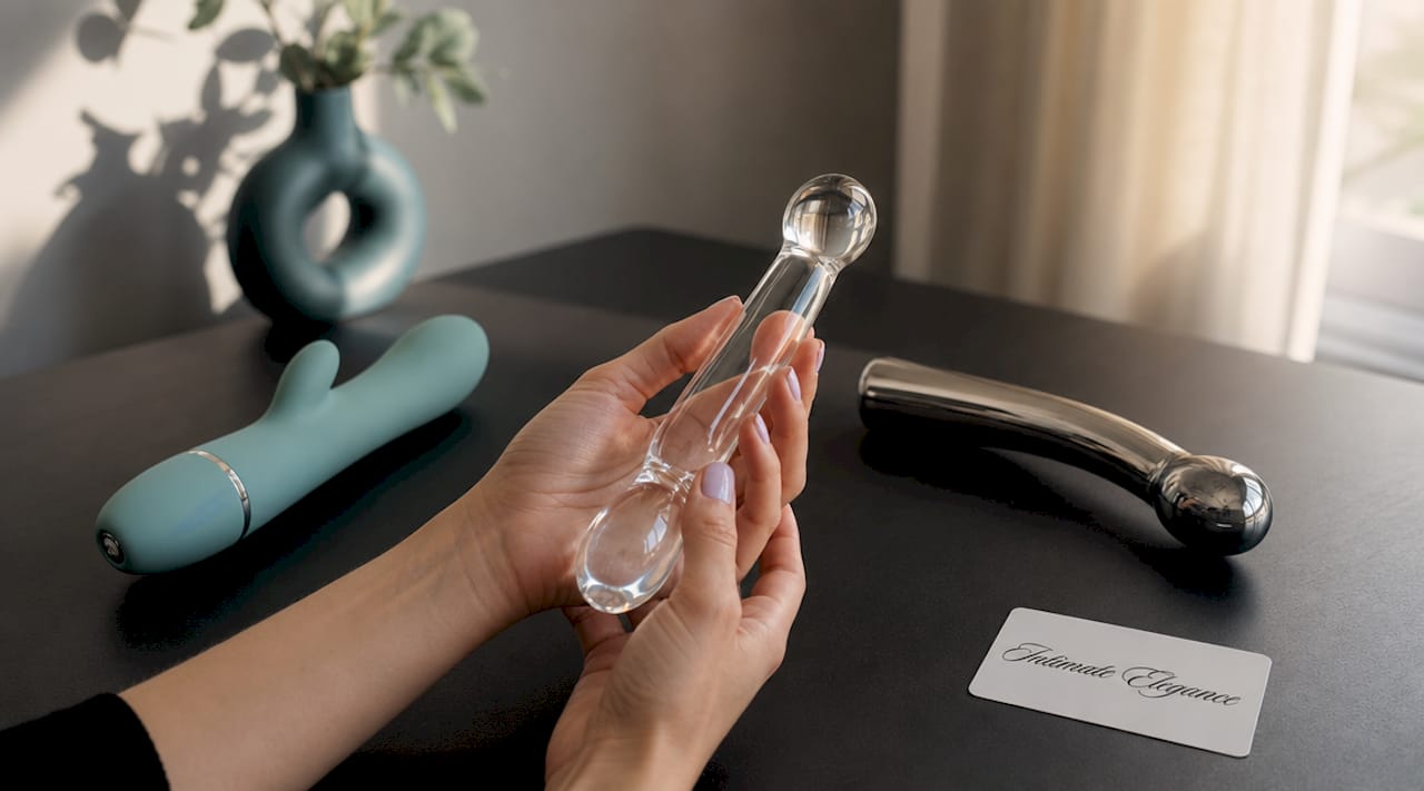 Three vibrators of different body-safe materials